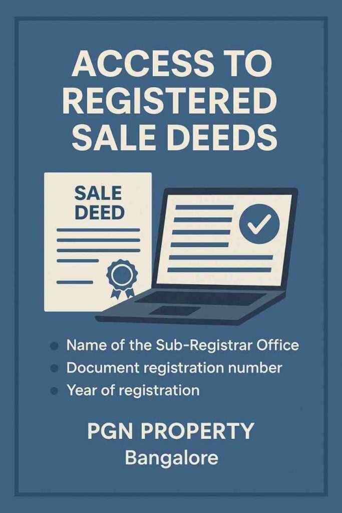 Seller copy of sale deed