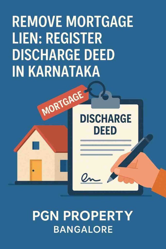 Remove mortgage lien