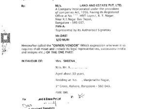 What happens if original deed is lost? Property located in Karnataka