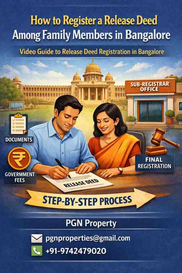 Release deed amoung family members