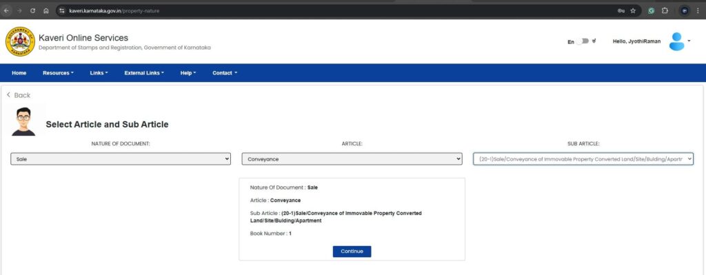 Aticle and sub Article 1