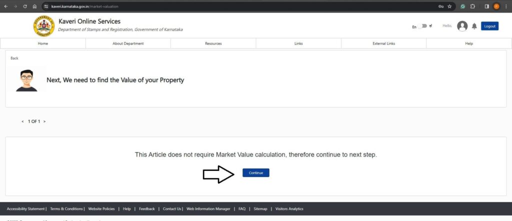 Market value calculation 2