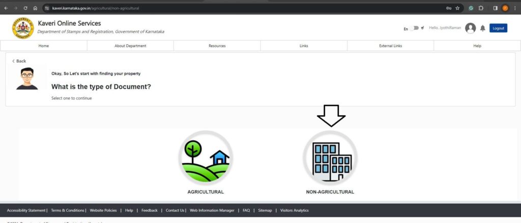 Type of documents Non Agricultual 1