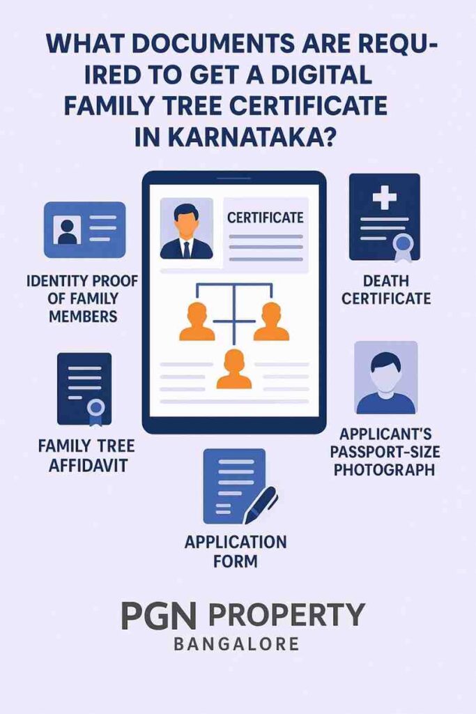 Digital Family Tree Certificate Karnataka
