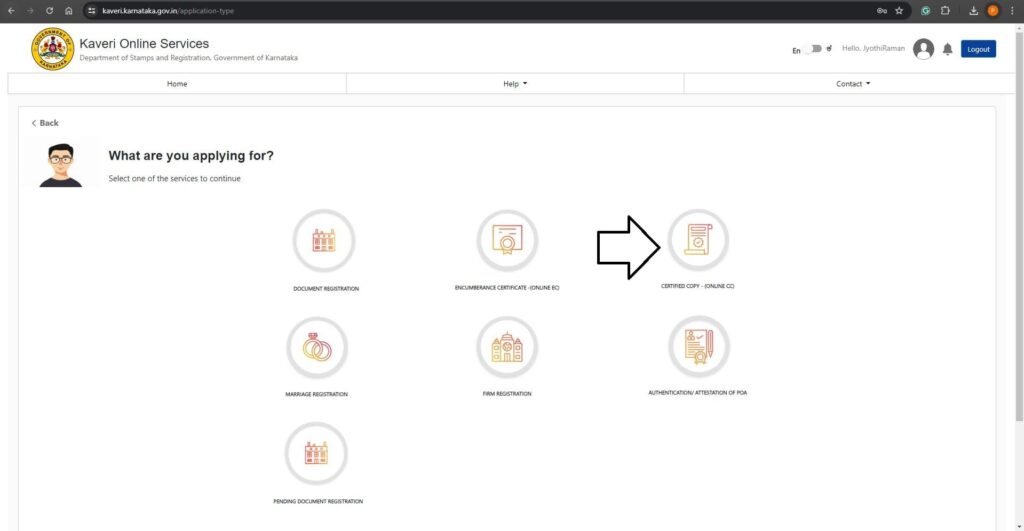 Certified copy online 1