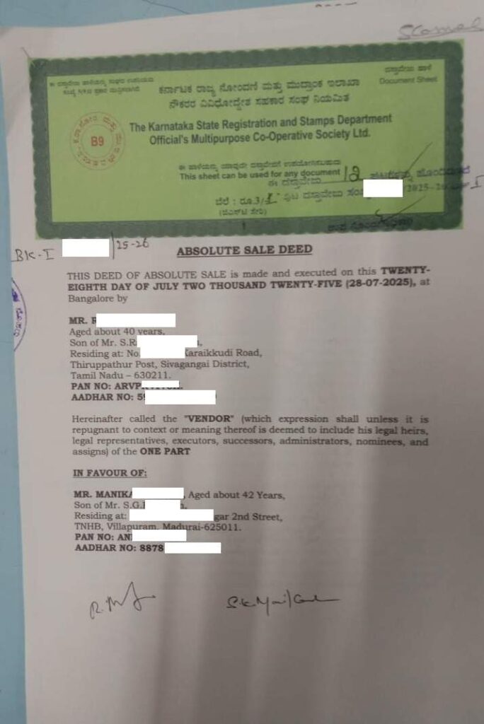 SaleDeed 1