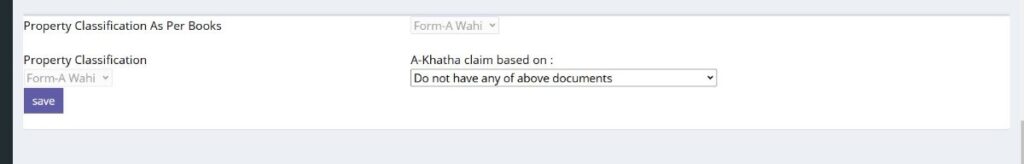 Propertyclassification