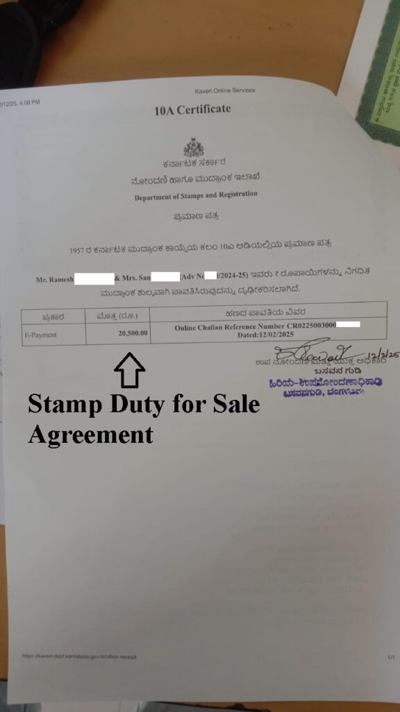 Sale Agreement Adjudication