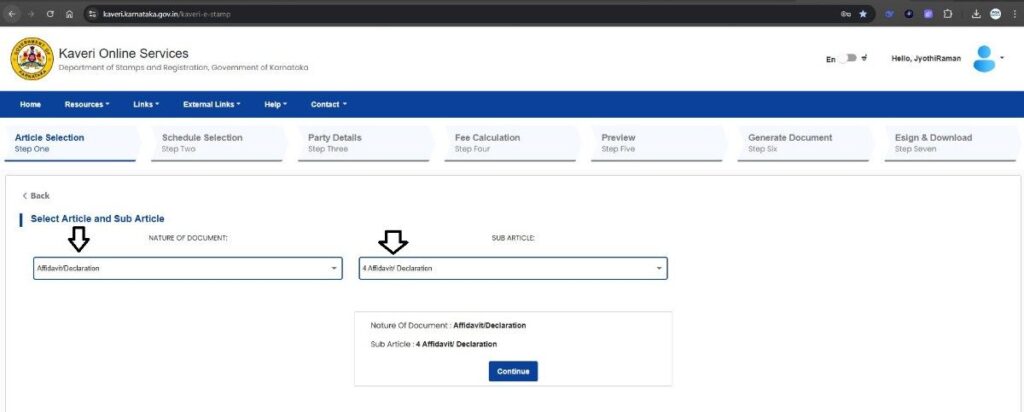 ArticleandsubArticle