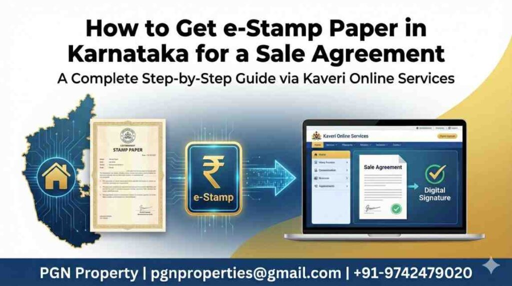How to Get e Stamp Paper in Karnataka for a Sale Agreement Step by Step Guide