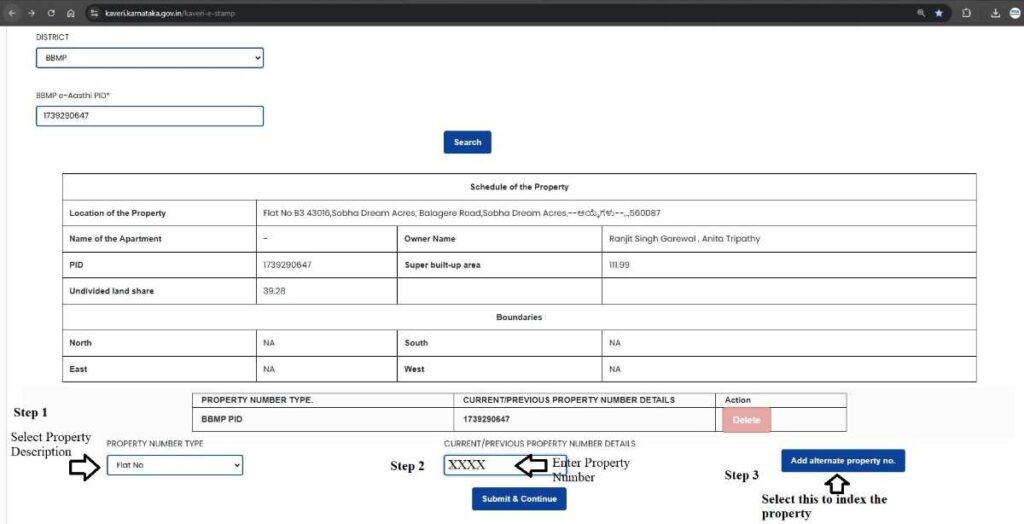 Enterthepropertydetails
