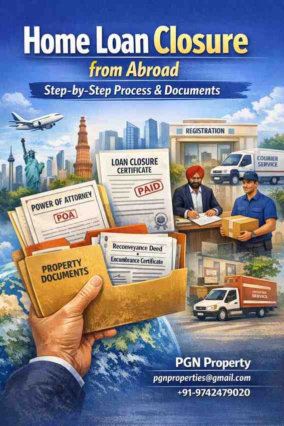 Home Loan Closure in India from Abroad