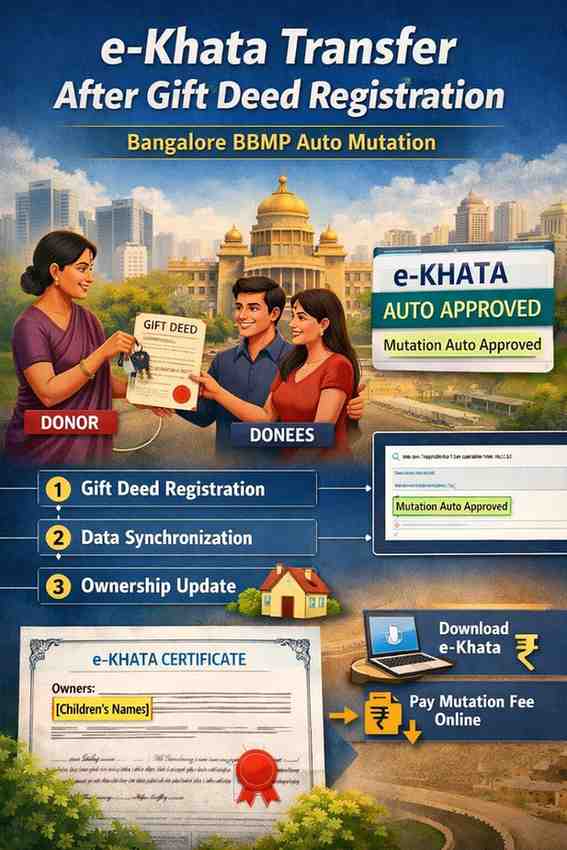 ekhata after gift deed