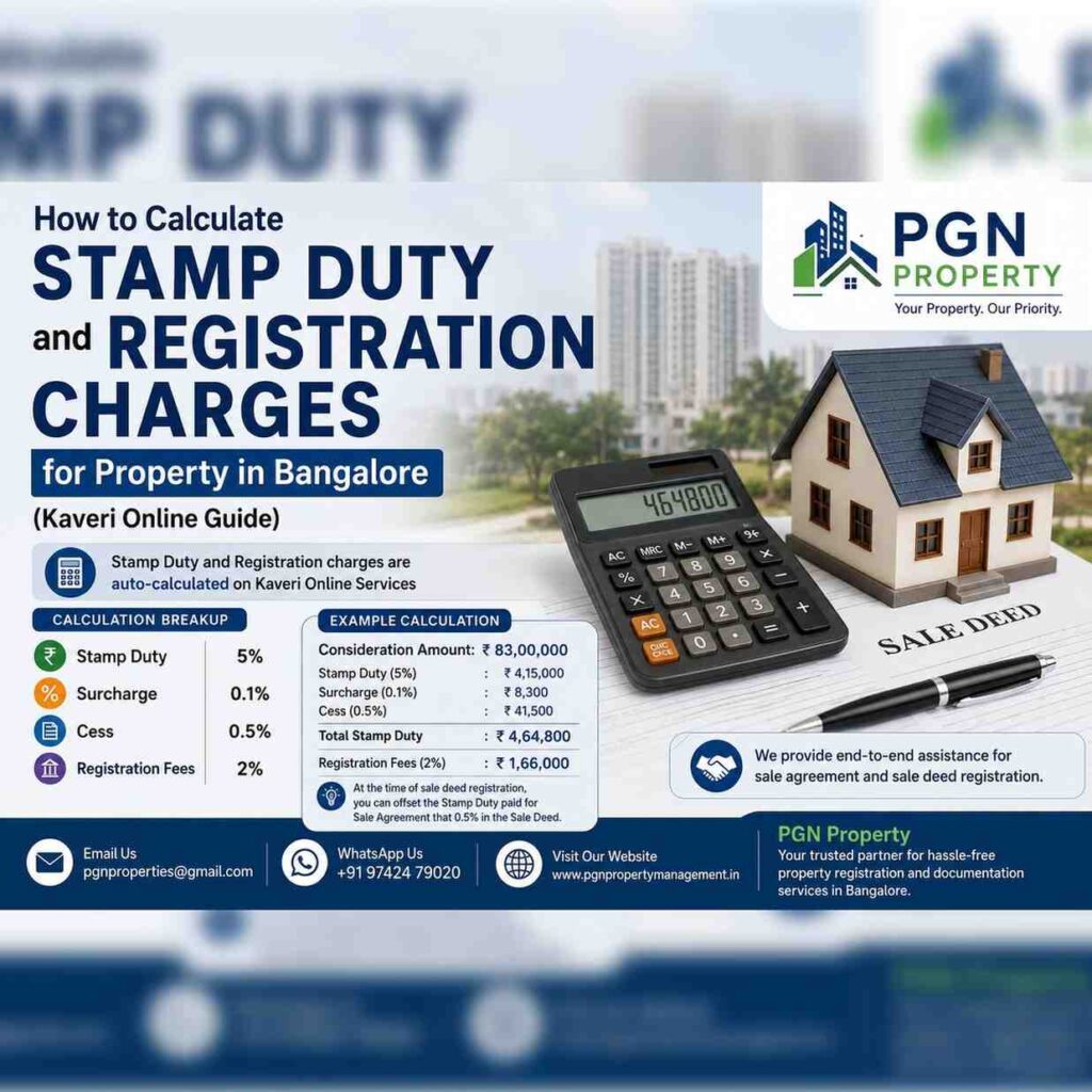 Stamp Duty & Registration Fee Calculation
