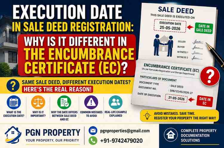 Execution Date in a Sale Deed Registration