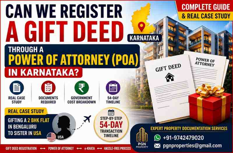 Gift Deed through Power of Attorney