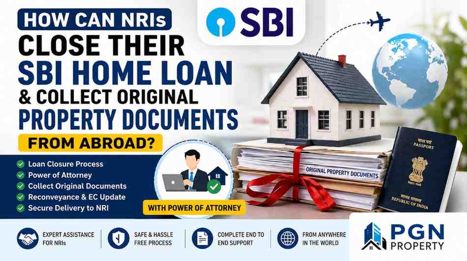SBI home loan closure from abroad