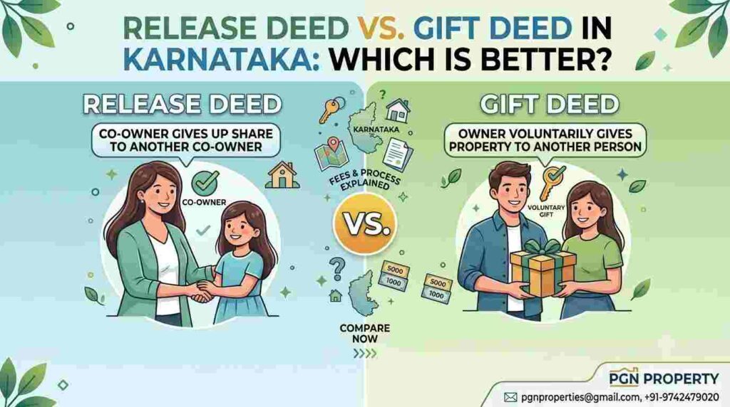 Release Deed Vs Gift Deed