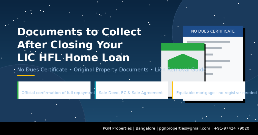 LIC Home loan closure